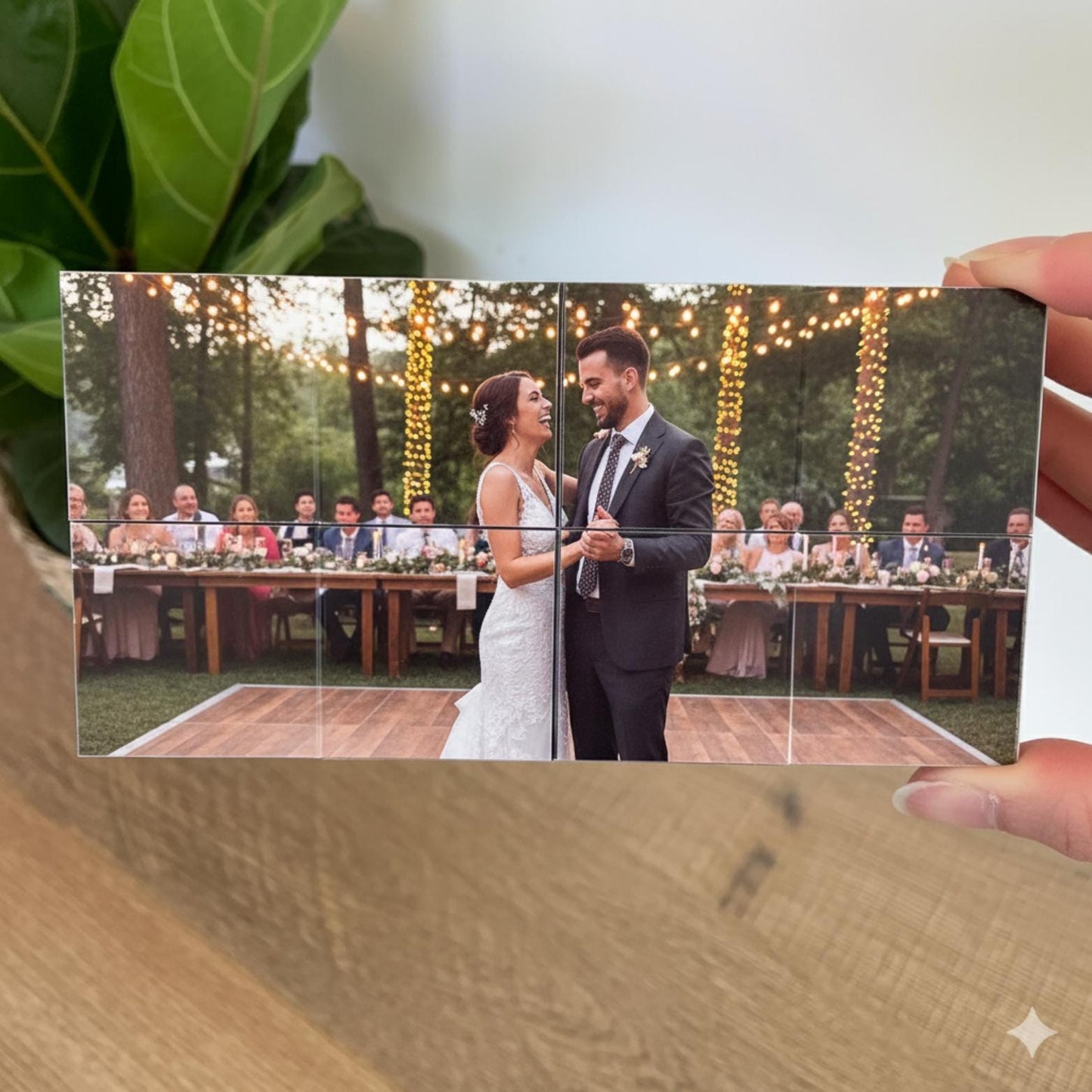 Custom Photo Cube, Personalized Infinity Cube, Unique Wedding Gift, Anniversary Gift, Birthday Gift for Him Her, Custom Picture Keepsake
