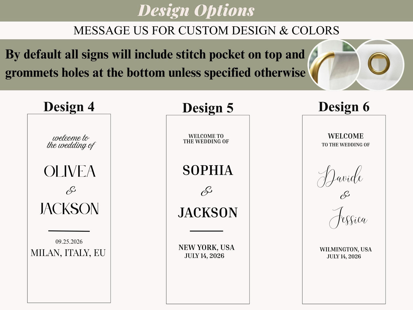 Fabric Wedding Welcome Sign Modern Wedding Welcome Sign Fabric Custom Wedding ceremony Boho Wedding Welcome Sign Wedding Ceremony Sign