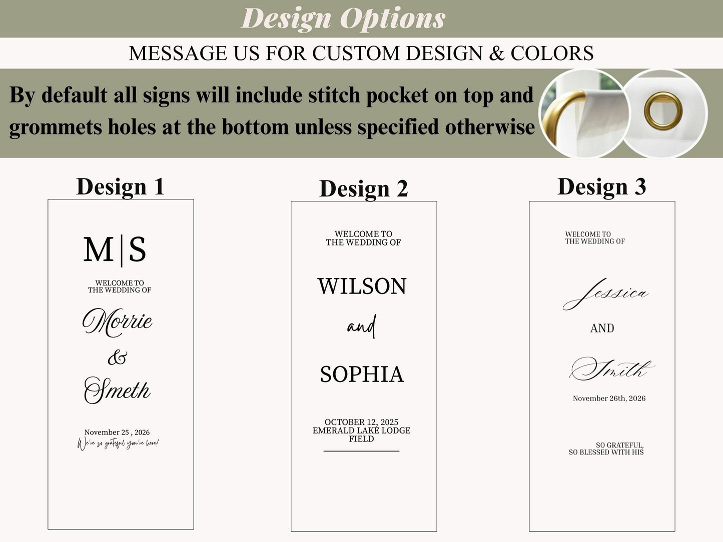 Custom Fabric Wedding Welcome Sign, Personalized Wedding Sign, Boho Wedding Decor, Modern Ceremony Sign, Rustic Fabric Sign,Baby Shower Sign