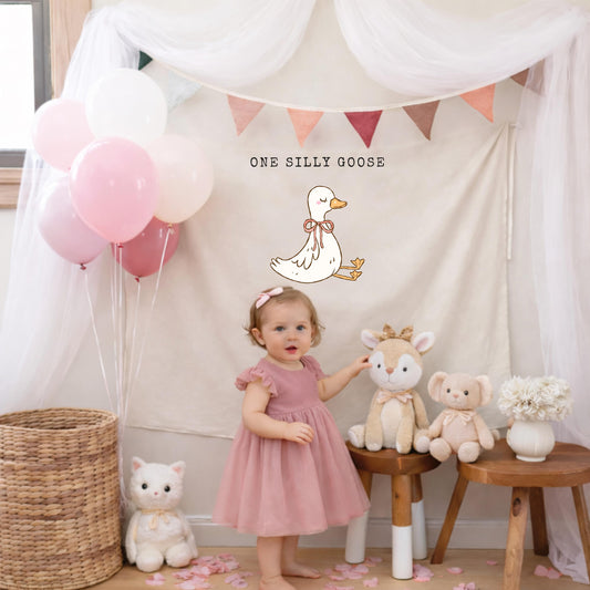 Personalized Birthday Name Flag Custom Birthday Banner Fabric Sign Fabric Birthday Sign Birthday Decor Hanging Linen Backdrop Welcome Sign